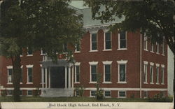 Red Hook High School New York Postcard Postcard Postcard