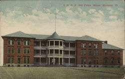 I.O.O.F. Old Folks Home Mattoon, IL Postcard Postcard Postcard