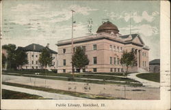 Public Library Rockford, IL Postcard Postcard Postcard