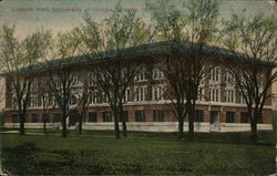 Lincoln Hall, University of Illinois Postcard