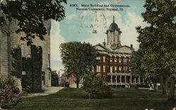 Main Building and Gymnasium, Normal University Postcard