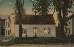 Oldest Hall Danbury, CT Postcard Postcard Postcard