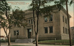 Brooklyn Public Library, Flatbush Postcard