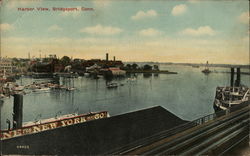 Harbor View Bridgeport, CT Postcard Postcard Postcard