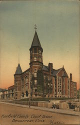 Fairfield County Court House Bridgeport, CT Postcard Postcard Postcard