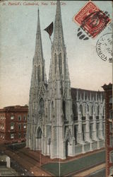 St. Patrick's Cathedral New York, NY Postcard Postcard Postcard