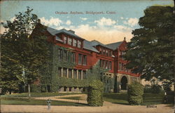 Orphan Asylum Bridgeport, CT Postcard Postcard Postcard