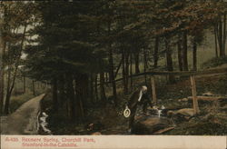 Rexmere Spring, Churchill Park Postcard