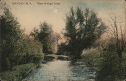 View of Virgil Creek Dryden, NY Postcard Postcard Postcard