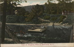 Allegheny River Postcard