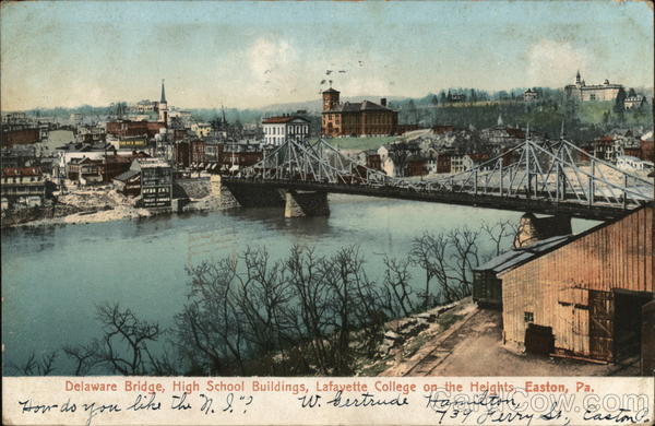 Delaware Bridge Easton Pennsylvania