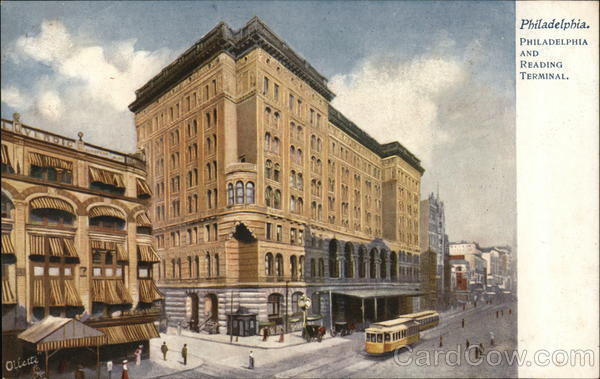 Philadelphia and Reading Railroad Terminal Pennsylvania