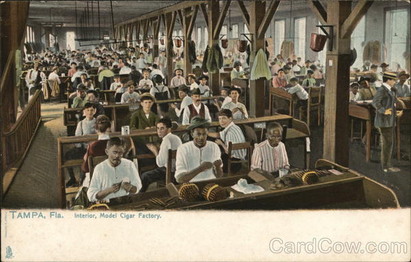 Interior, Model Cigar Factory Tampa Florida