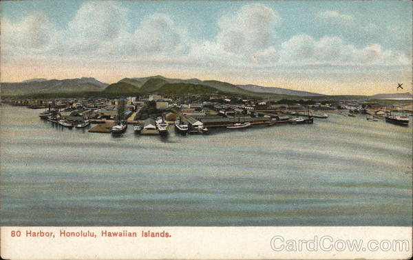 Honolulu Harbor Hawaii