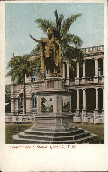 Kamehameha I Statue Honolulu Hawaii