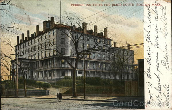 Perkins Institute for Blind South Boston Massachusetts
