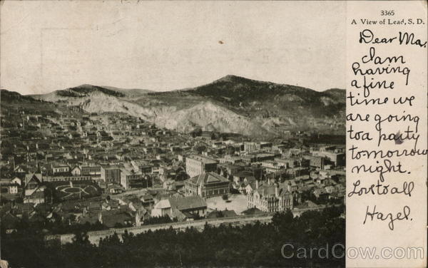 Birds Eye View Lead South Dakota