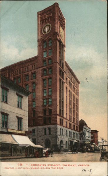Oregonian Building Portland