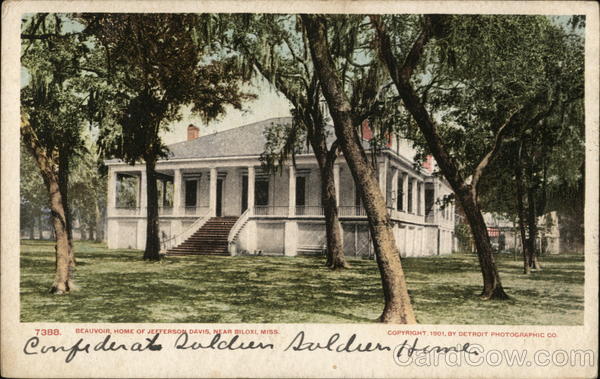 Beauvoir, Home of Jefferson Davis Biloxi Mississippi