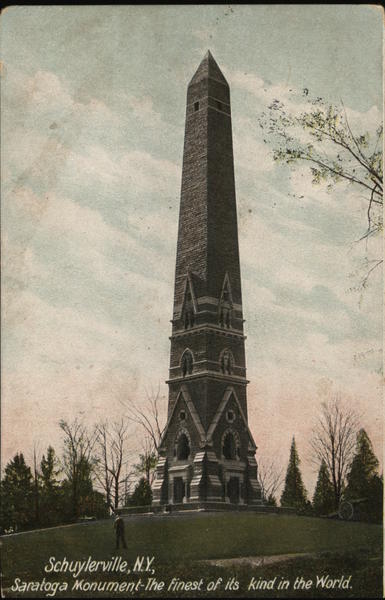 Saratoga Monument Schuylerville New York