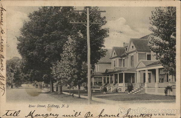 River Street Sidney New York