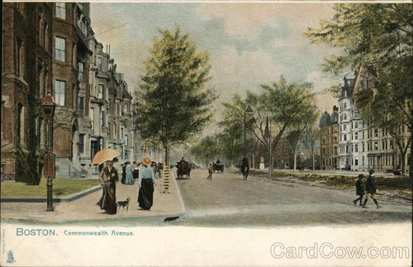 Commonwealth Avenue Boston Massachusetts