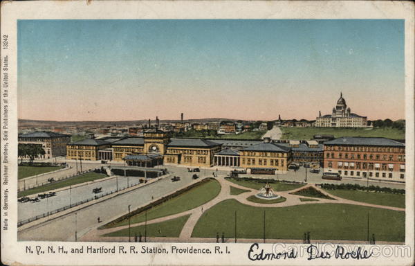 New York, New Haven and Hartford Railroad Station Providence Rhode Island