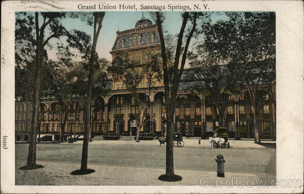 Grand Union Hotel Saratoga Springs New York
