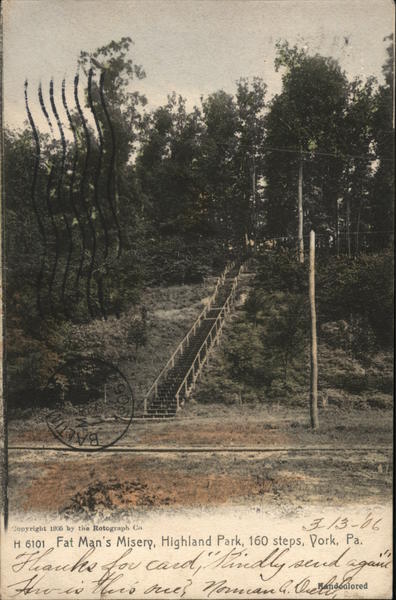 Fat Man's Misery, Highland Park York Pennsylvania