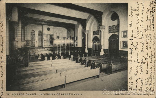 College Chapel, University of Pennsylvania Philadelphia