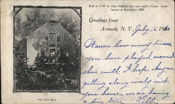 The Old Mill Armonk New York