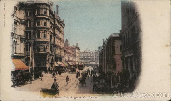 Spring Street Los Angeles California