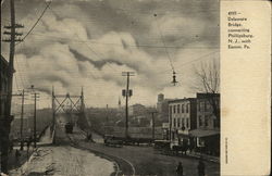 Delaware Bridge Postcard