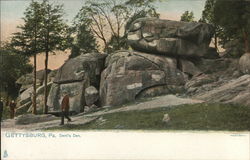 Devil's Den Gettysburg, PA Postcard Postcard Postcard