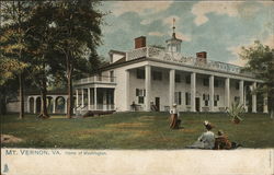 Home of Washington Mount Vernon, VA Postcard Postcard Postcard