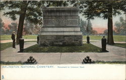 Monument to Unknown Dead, Arlington National Cemetery Virginia Postcard Postcard Postcard