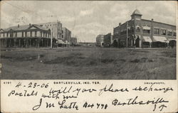 Bartlesville, Indian Territory Oklahoma Postcard Postcard Postcard