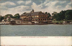 Casino on Lake Minnetonka Excelsior, MN Postcard Postcard Postcard