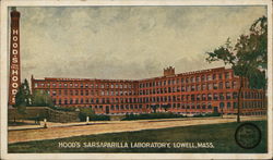 Hood's Sarsaparilla Laboratory Postcard