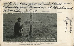 Lieut. J.J. Crittenden, 20th Inft. Fell Here Postcard