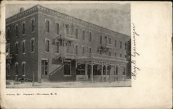 Hotel St. Hubert Milbank, SD Postcard Postcard Postcard