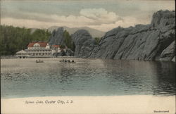 Sylvan Lake Postcard