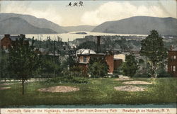 Hudson River from Downing Park Newburgh, NY Postcard Postcard Postcard