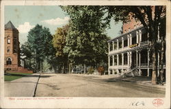 State Street and Pavilion Hotel Montpelier, VT Postcard Postcard Postcard