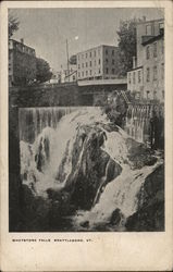 Whetstone Falls Brattleboro, VT Postcard Postcard Postcard