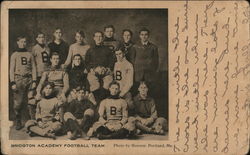 Brighton Academy Football Team Boys Hanson Postcard Postcard Postcard