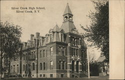 Silver Creek High School New York Postcard Postcard Postcard