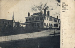 Kendrick House Wareham, MA Postcard Postcard Postcard