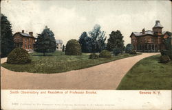 Smith Observatory and Residence of Professor Brooks Geneva, NY Postcard Postcard Postcard