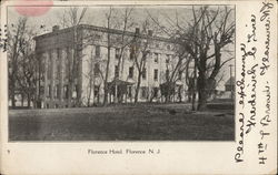Florence Hotel New Jersey Postcard Postcard Postcard